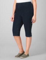 Cropped Pull-On Jean