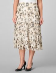 Tiered Mesh Skirt