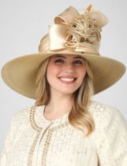 Rhinestone Plumage Hat