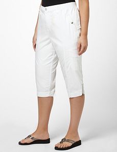 Knit Ripstop Capri