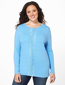 Lace Cascade Tee