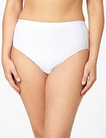 Serenada&reg; Solid Hi-Cut Panty