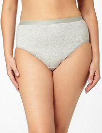 Serenada&reg; Solid Hi-Cut Panty