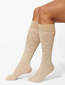 Wide Calf Trouser Socks