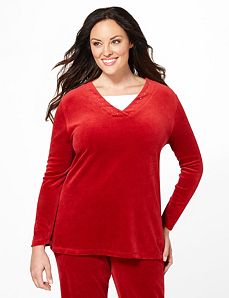 Impromptu Velour Top