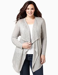 Sequin Cascade Cardigan by CATHERINES