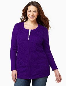 Soutache Zip Jacket