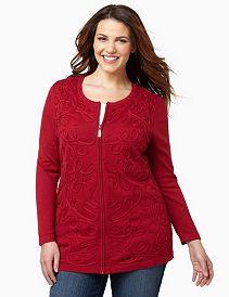 Soutache Zip Jacket