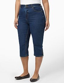 Slimmer Denim Capri