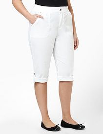 Button-Up Capri