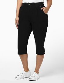Button-Up Capri
