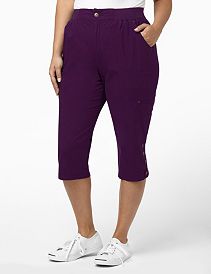 Button-Up Capri