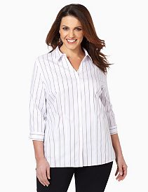 Non-Iron Stripe Buttonfront