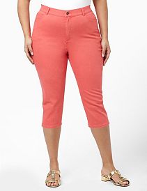 Secret Slimmer&reg; Denim Capri