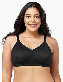 Serenada&reg; Lace No-Wire Back-Smoother Bra