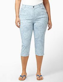 Illusive Denim Capri