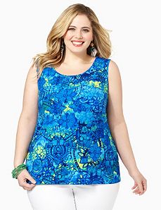 Printed Timeless Tank