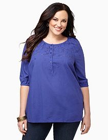 Effortless Eyelet Peasant