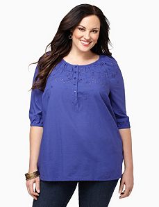 Effortless Eyelet Peasant