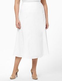 Crisp Linen Skirt