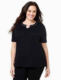 Silver Stripe Tee