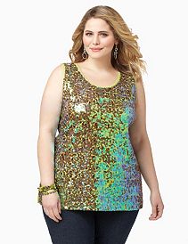 Sequin Shimmer Tank