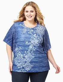 Vintage Scroll Top