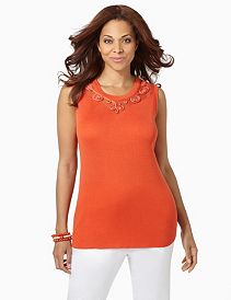 Soutache Allure Tank
