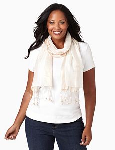 Metallic Glow Scarf