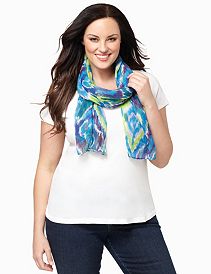 Dyed Diamond Scarf