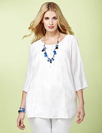 Breezy Pintuck Tunic