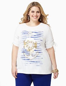 Anchors Aweigh Top