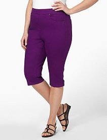 Timeless Denim Capri