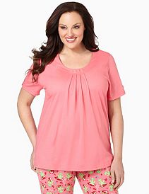Pleated Sleep Tee