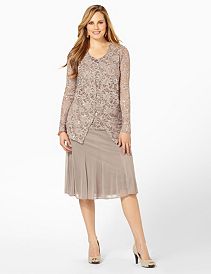 Lace Enchantment Skirt Suit