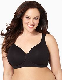 Serenada&reg; No-Wire Cotton T-Shirt Bra