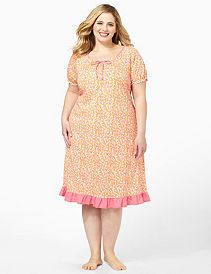 Blooming Floral Sleep Gown