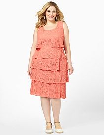Lace Tier Dress