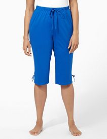 Lace-Up Lounge Capri