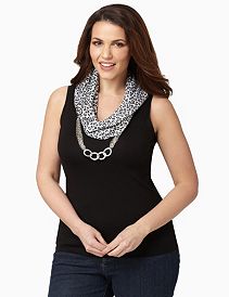 Leopard Eternity Scarf
