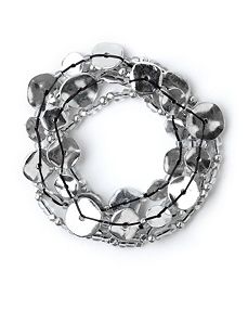 Thin Thread Disc Bracelet