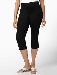 Pull-On Stretch Capri