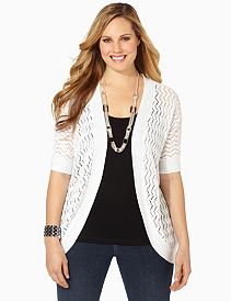 Open Stitch Cardigan