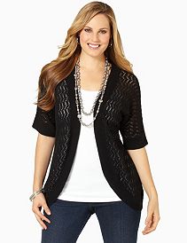 Open Stitch Cardigan