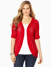 Open Stitch Cardigan