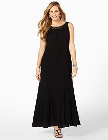 Gauze Crochet Maxi