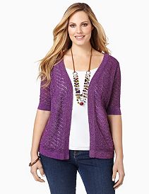 Glitter Knit Shrug