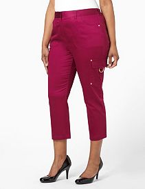 Fitted Sateen Crop