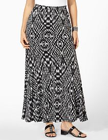 Mirage Tiered Knit Skirt