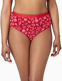 Serenada&reg; Seashell Hi-Cut Panty